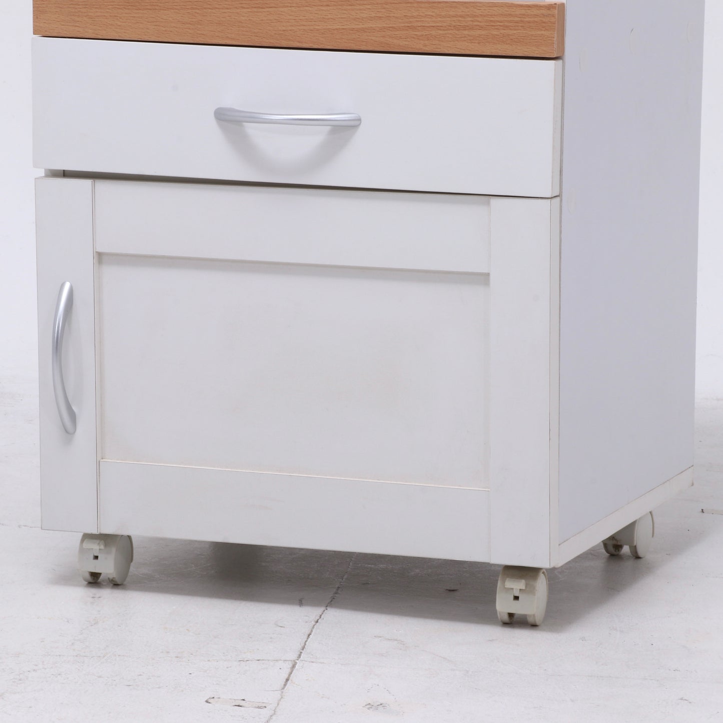 キッチンカウンター ホワイト×ナチュラル