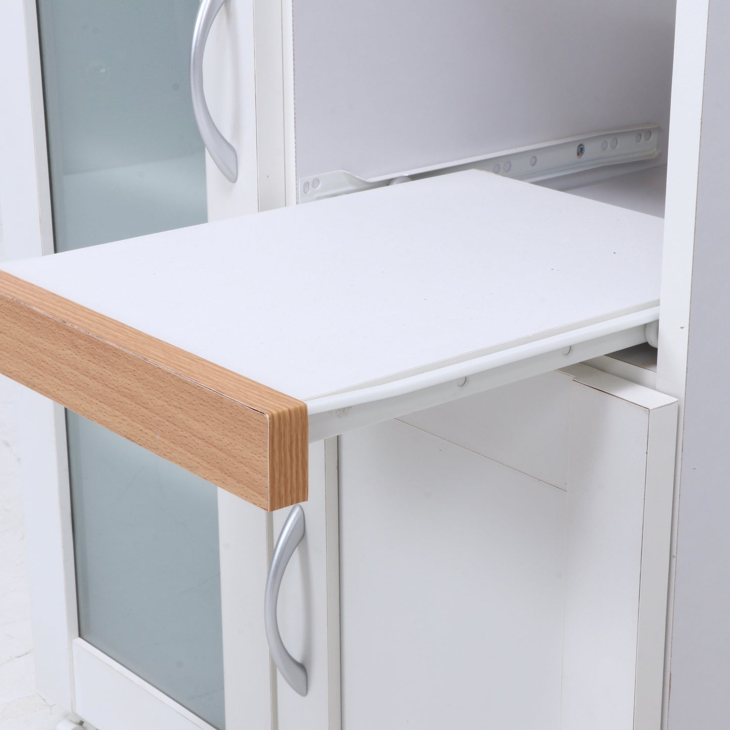 キッチンカウンター ホワイト×ナチュラル