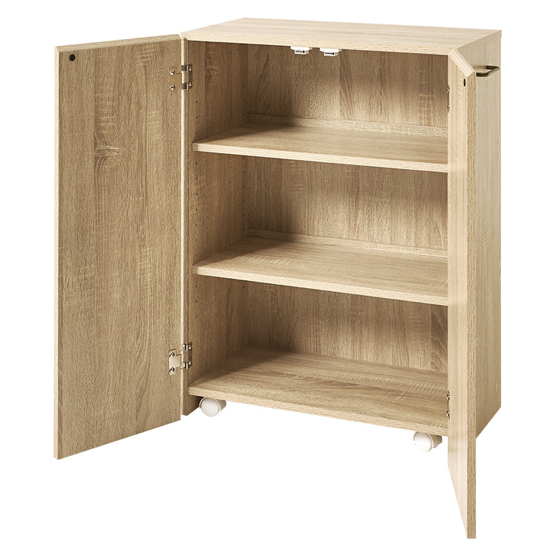 キャスター付きブックシェルフ