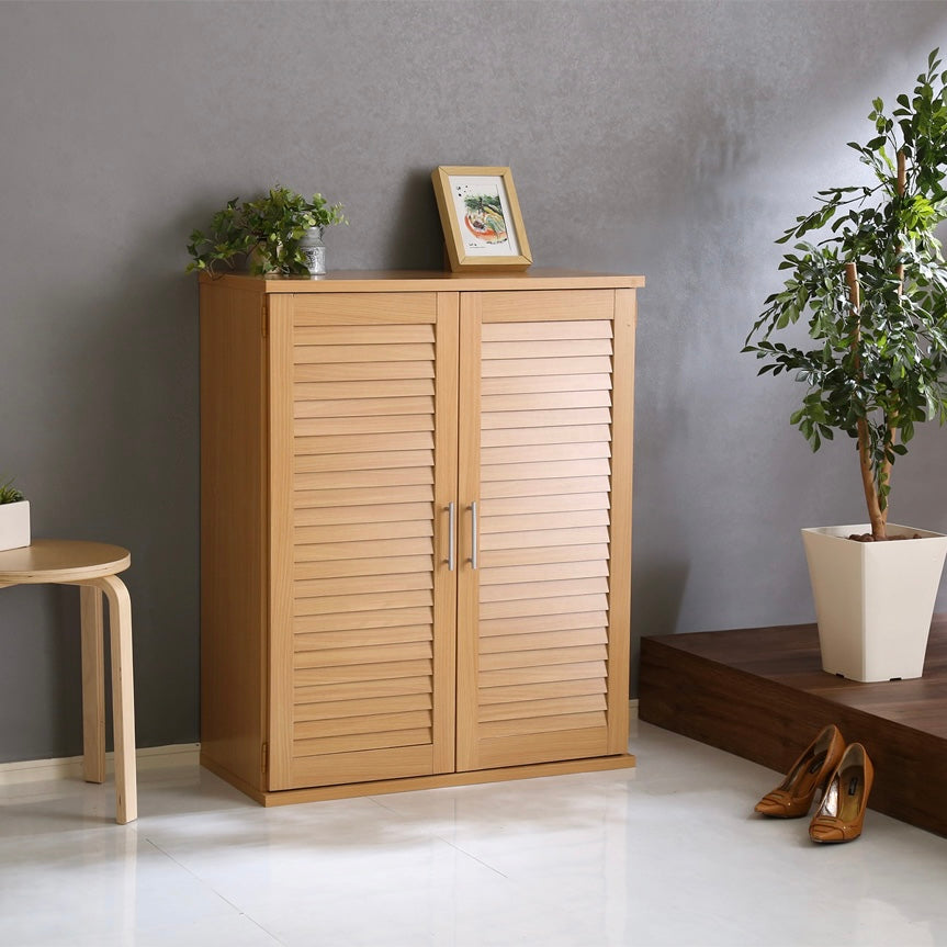 [幅75cm]ルーバーシューズボックス