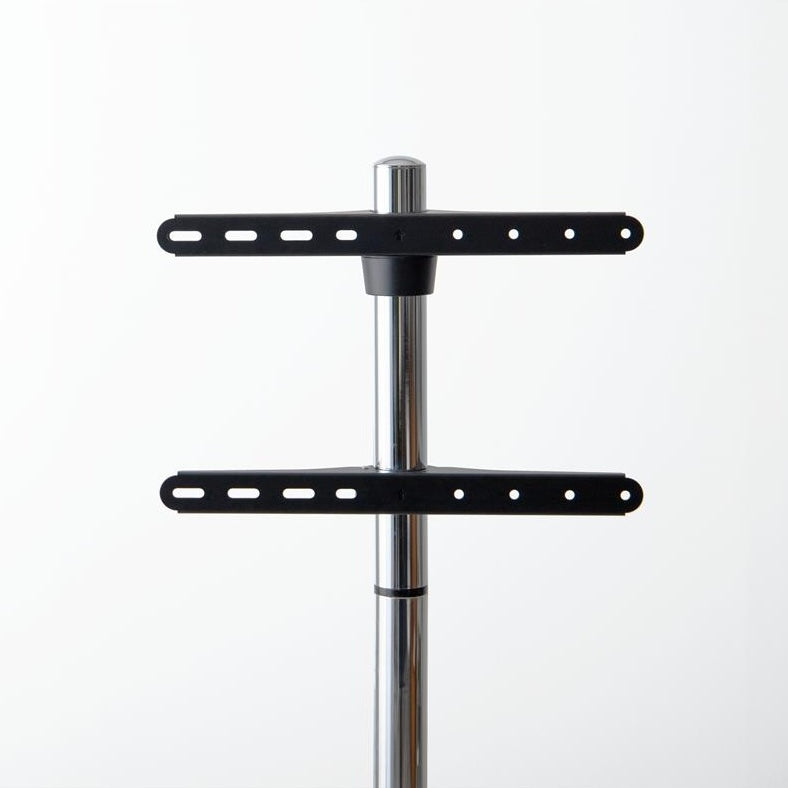 シルバーポールのテレビスタンドのテレビを掛ける部分