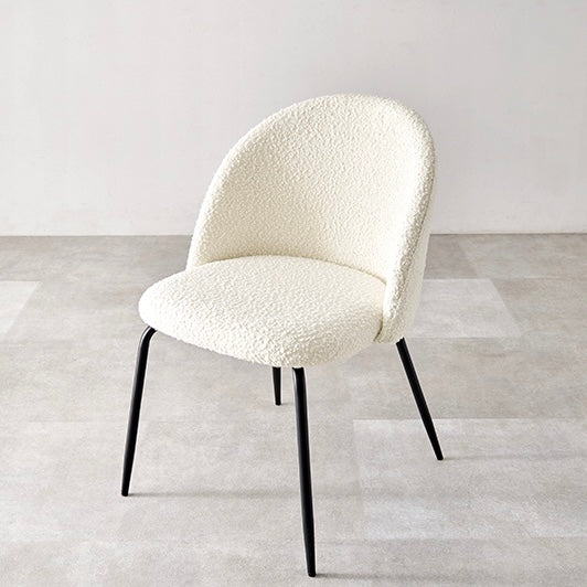 [2脚SET]ブークレスタイリッシュダイニングチェア