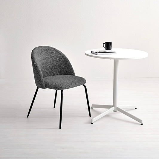 [2脚SET]ブークレスタイリッシュダイニングチェア