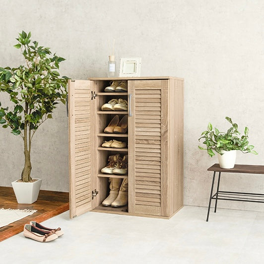 ルーバーシューズラック