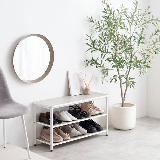 [幅80cm]3段シューズラック