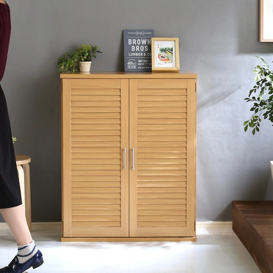 [幅75cm]ルーバーシューズボックス