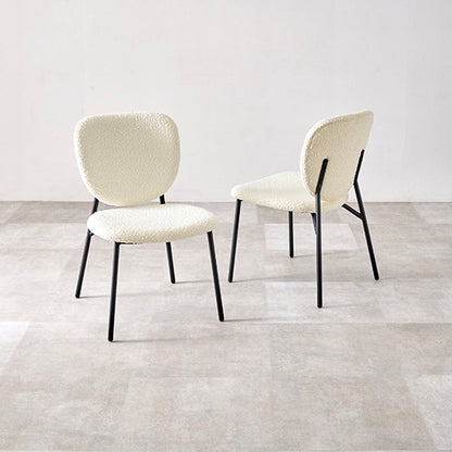 [2脚SET]ブークレコンパクトチェア