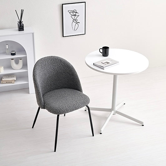 [2脚SET]ブークレスタイリッシュダイニングチェア