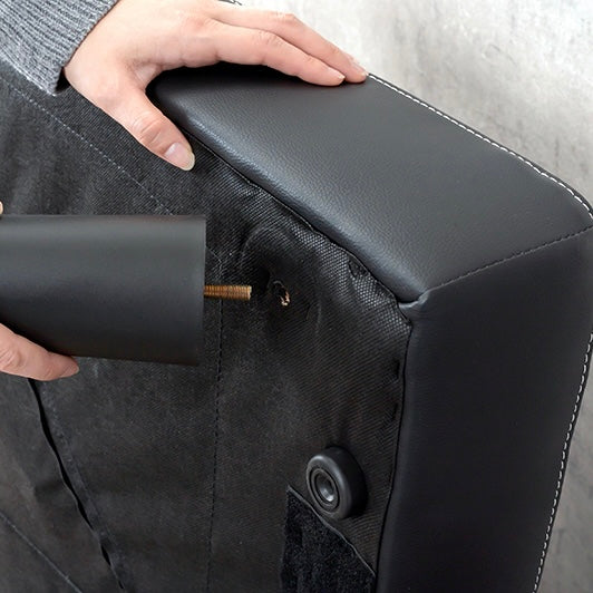 4wayで使えるリクライニング式のソファベッドの脚部分
