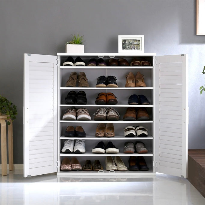 [幅75cm]ルーバーシューズボックス