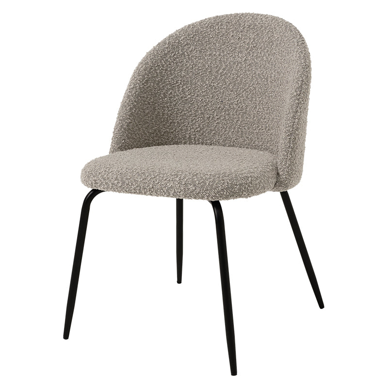 [2脚SET]ブークレスタイリッシュダイニングチェア