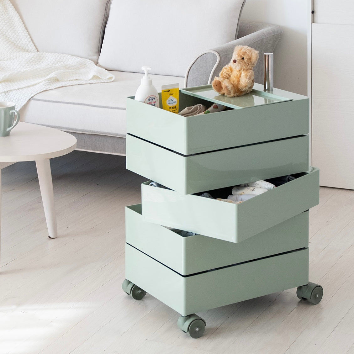 サイドテーブルワゴン