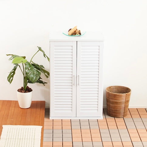 [幅60cm]ルーバーシューズボックス