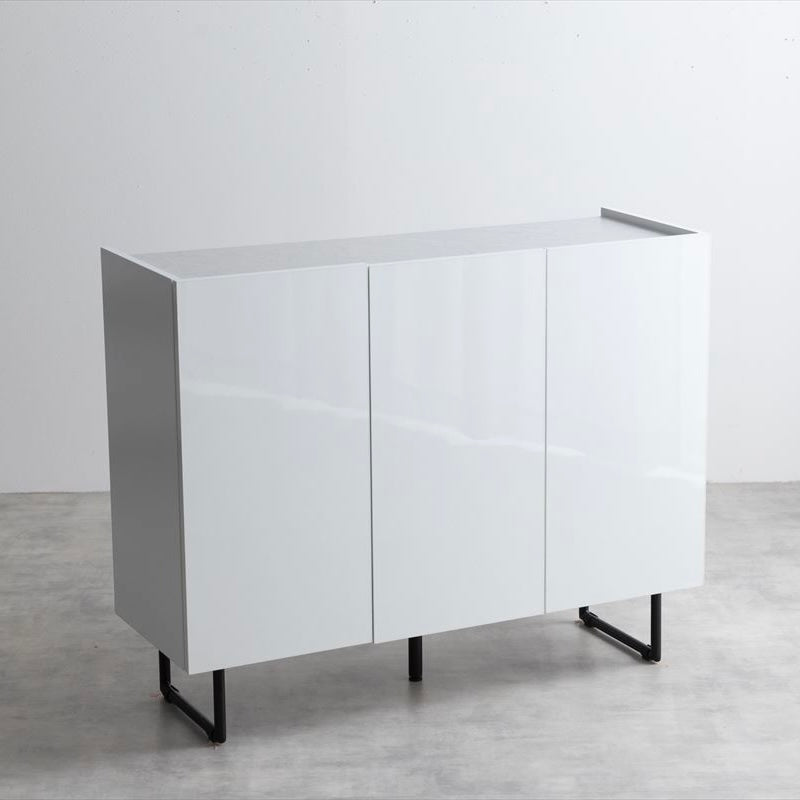 [幅100cm]2way石目柄サイドボード