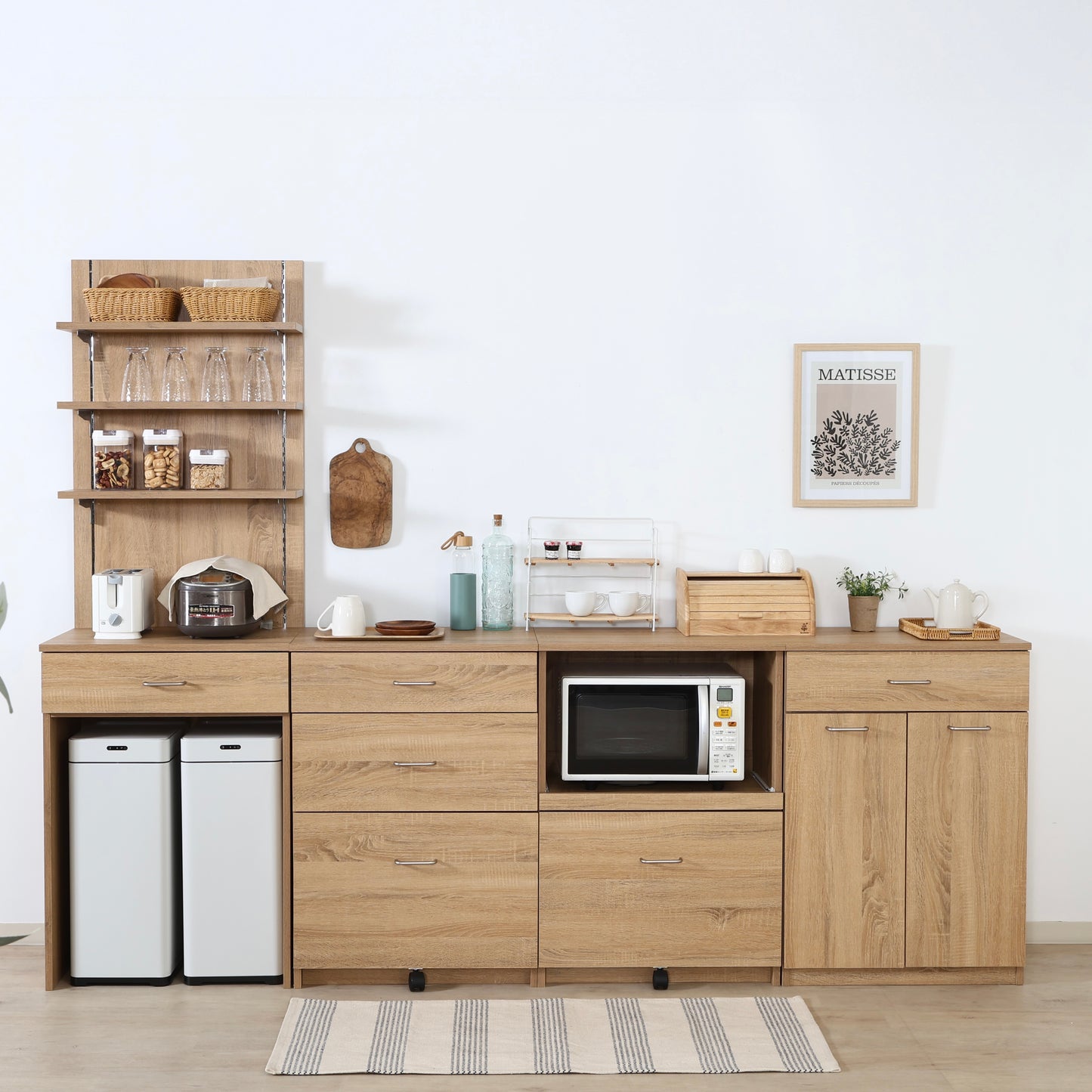 ユニット収納バックボード