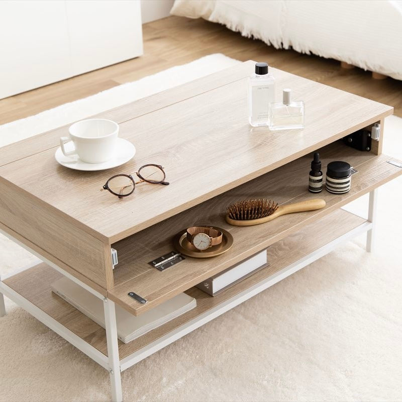 [幅80cm]昇降式センターテーブル