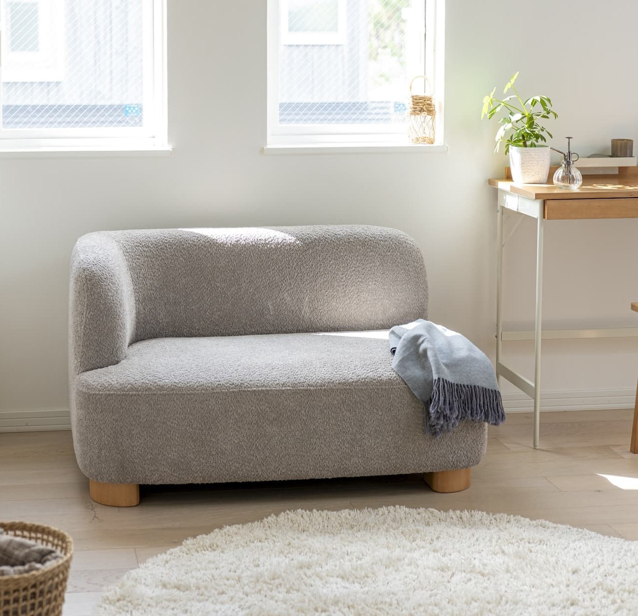 ブークレアームソファ