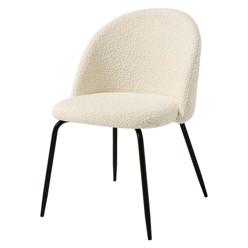 [2脚SET]ブークレスタイリッシュダイニングチェア