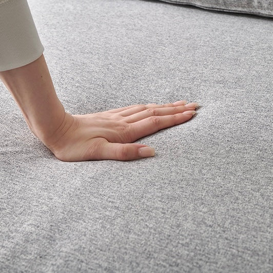 座面が広い2人掛けのソファのクッション