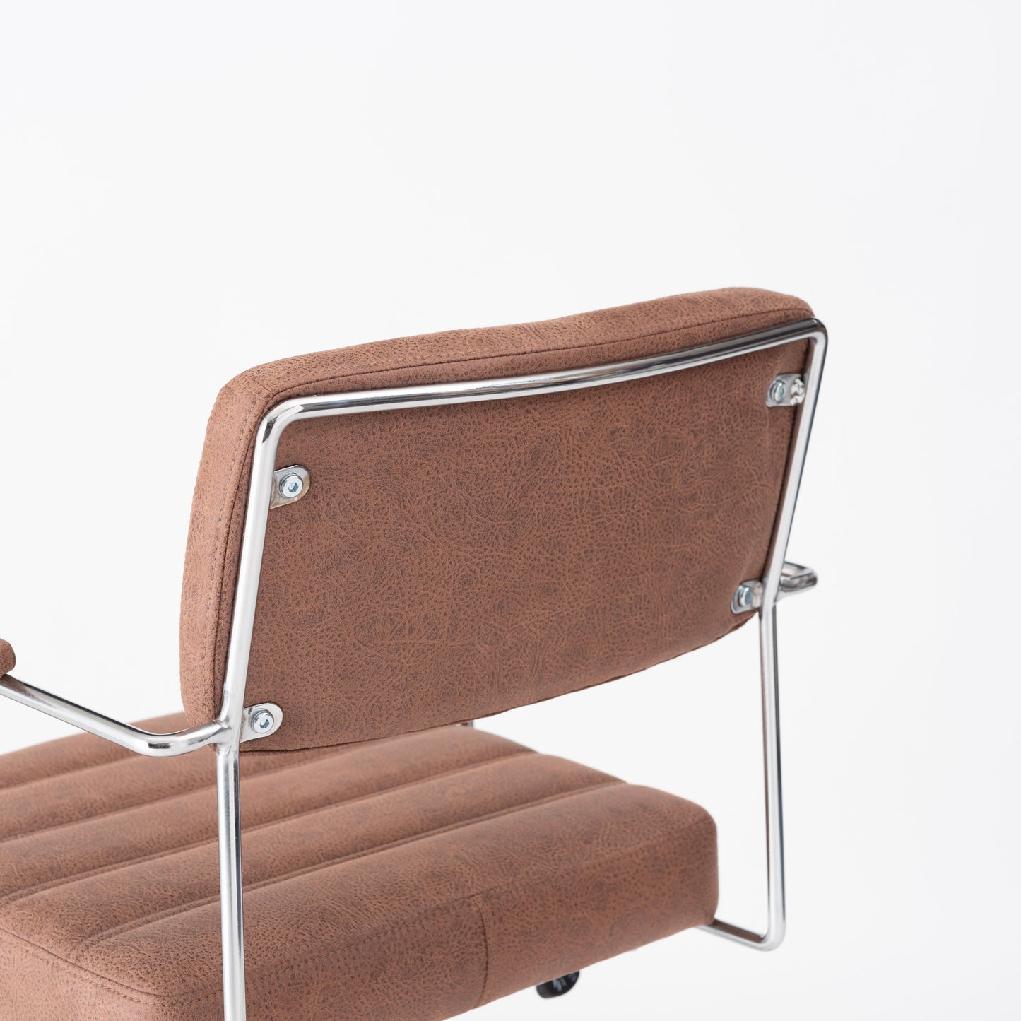 昇降式のワークチェアの背もたれ部分