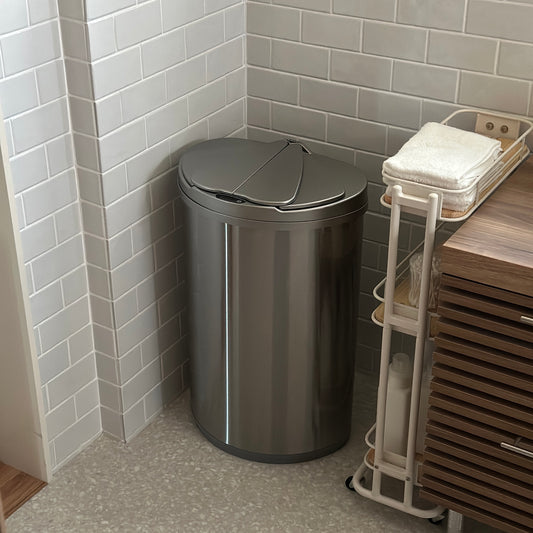 センサー開閉ステンレスダストボックス 47L