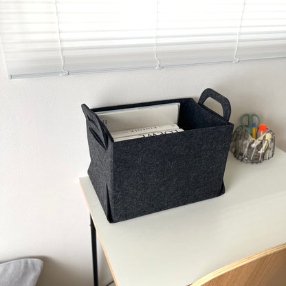 フェルト折畳みバスケット