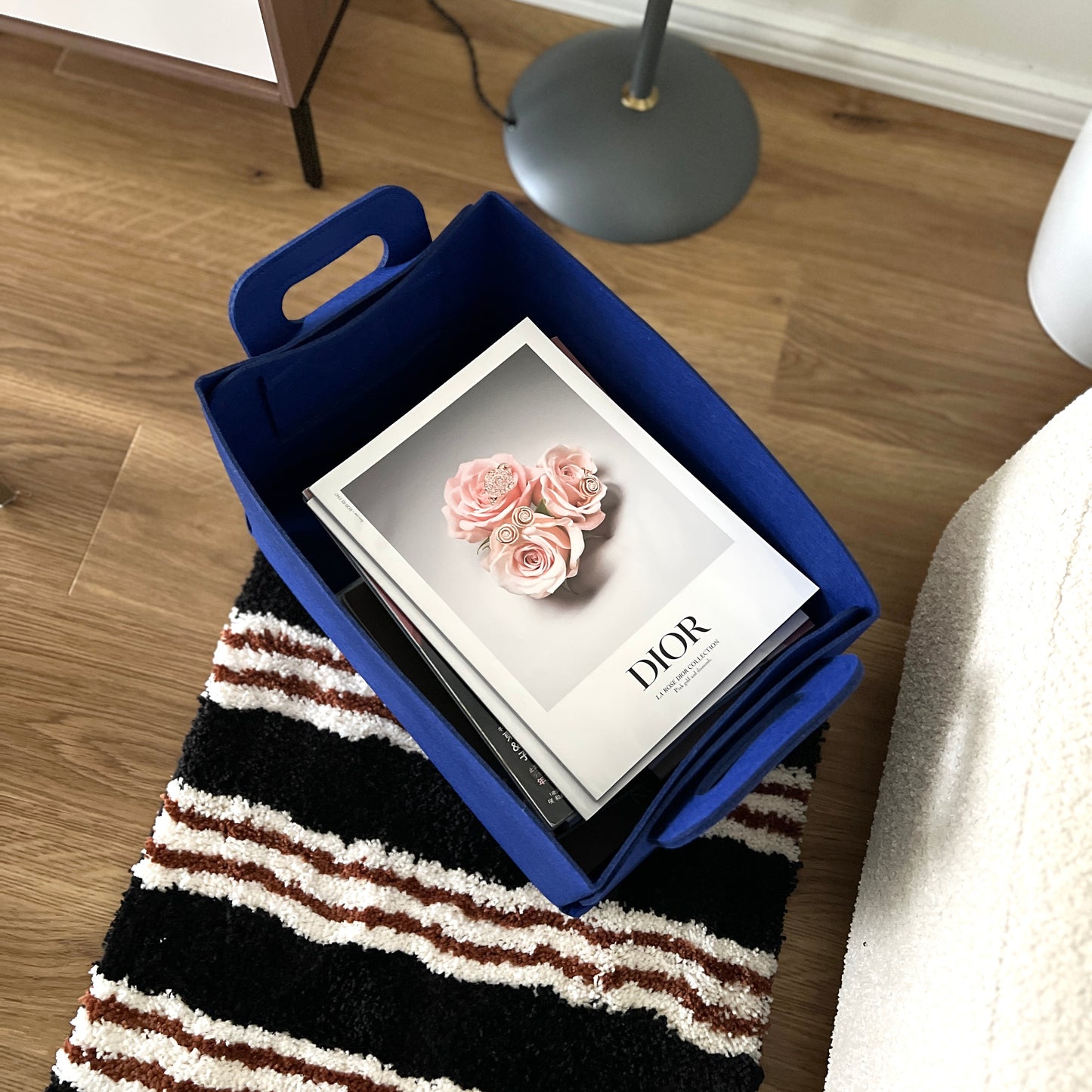 フェルト折畳みバスケット