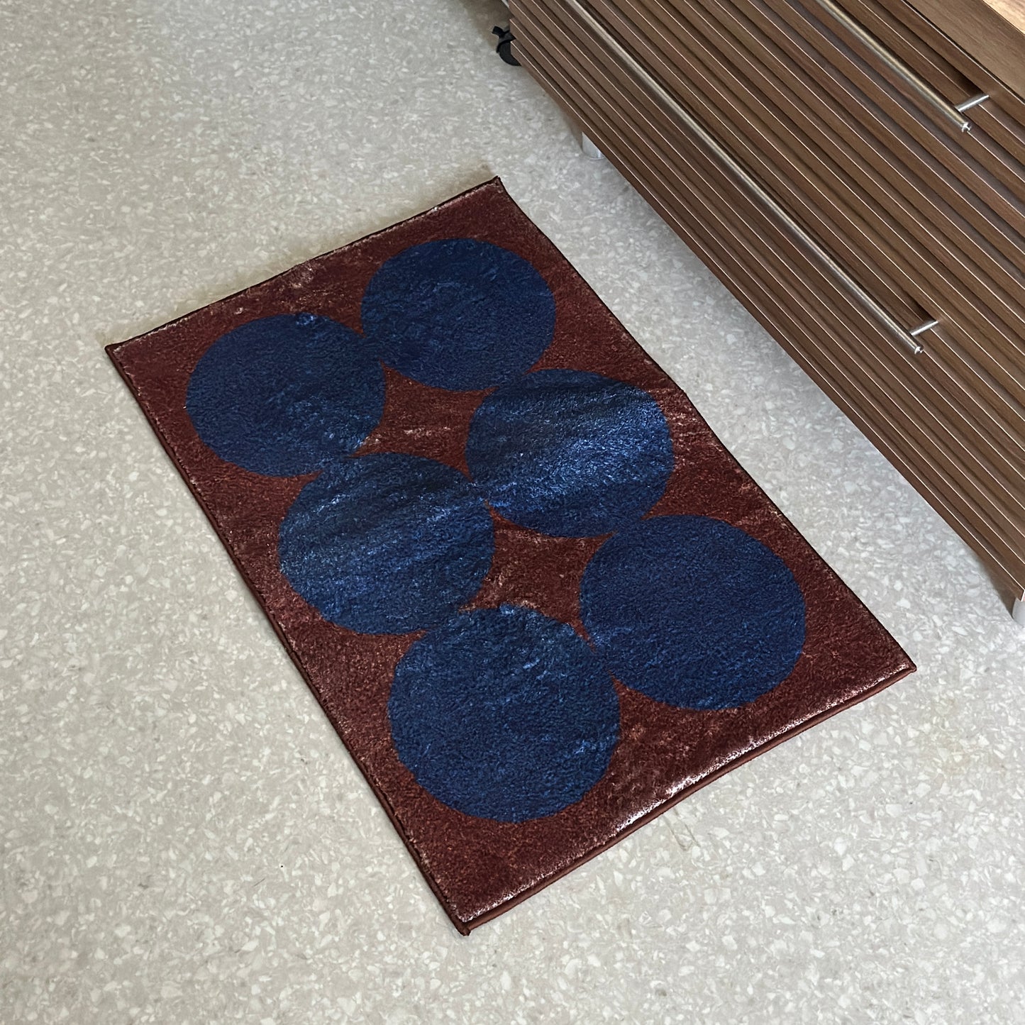 モダンサークルラグ