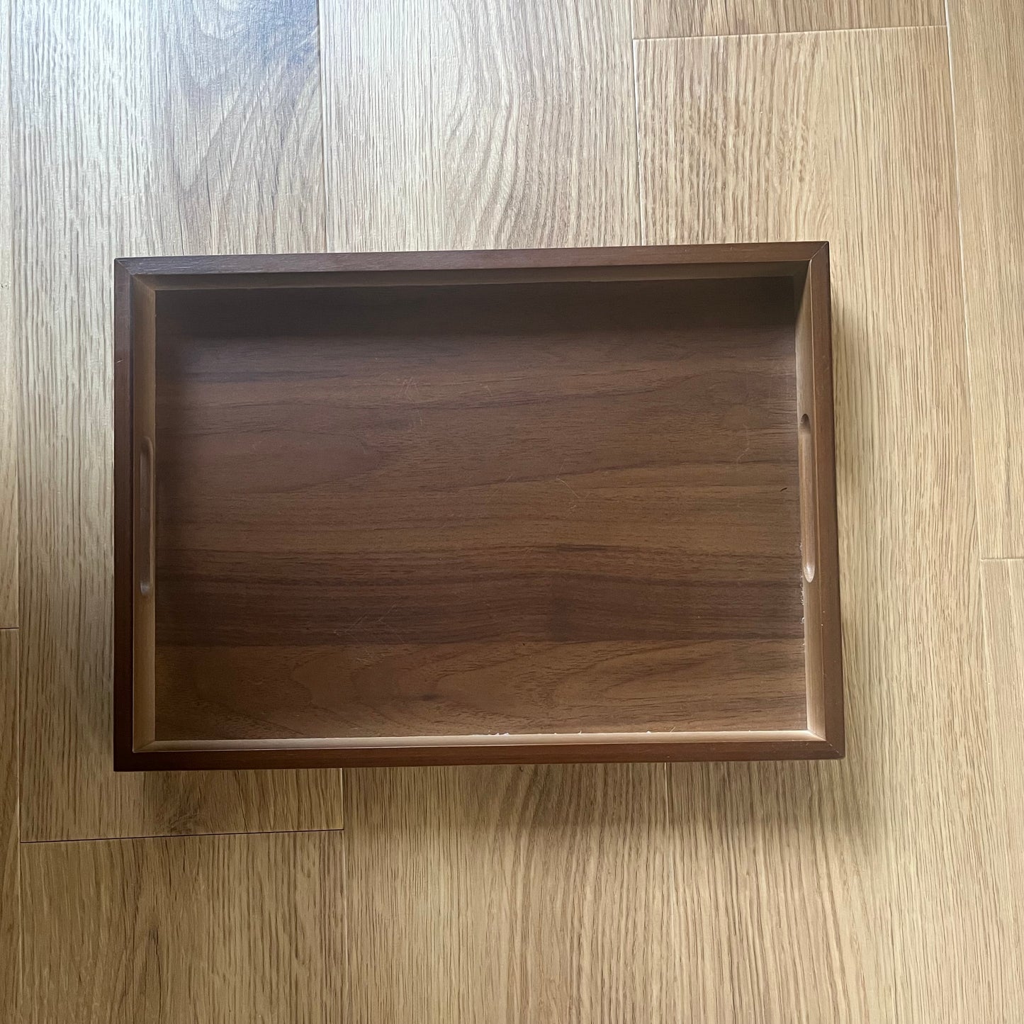 【outlet】メッシュバスケット付きワゴン ウォルナット