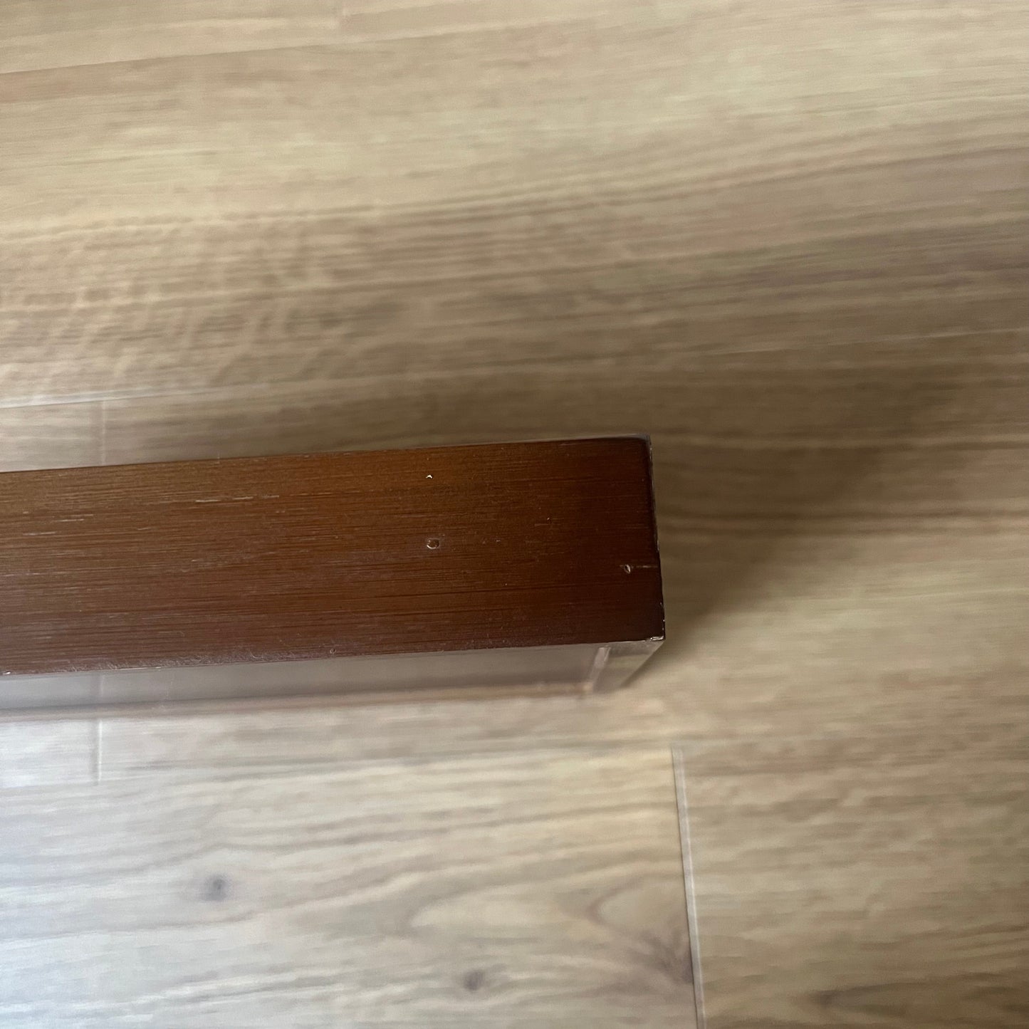 【outlet】メッシュバスケット付きワゴン ウォルナット