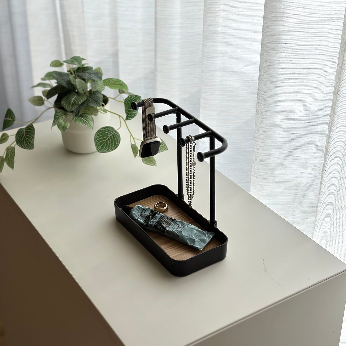 ウッドアクセサリースタンド