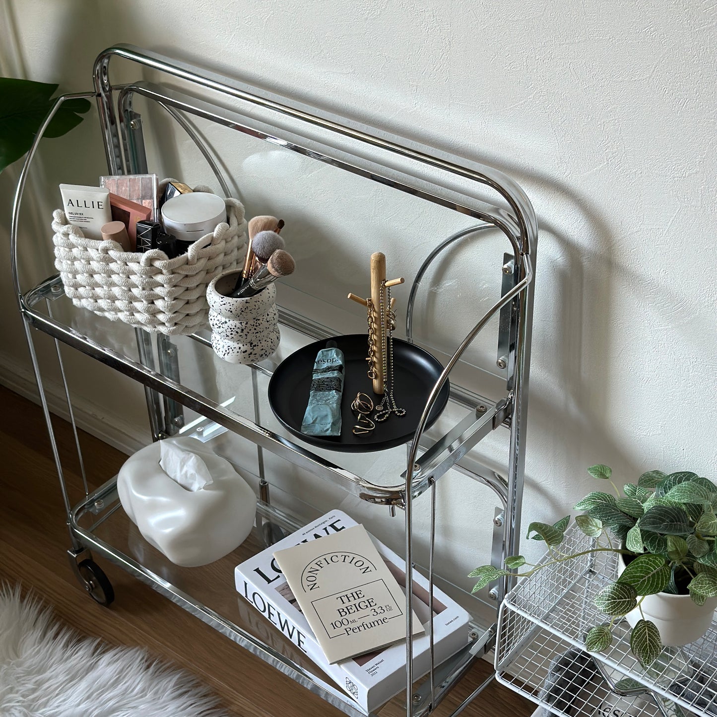 ウッドスティックアクセサリースタンド