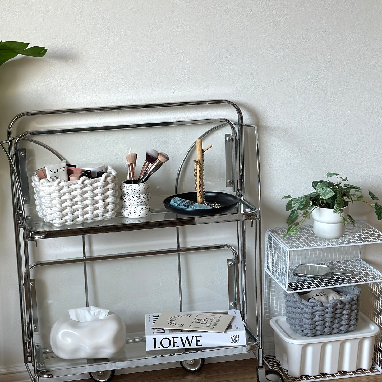 ウッドスティックアクセサリースタンド