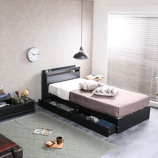 収納付きベッドフレーム