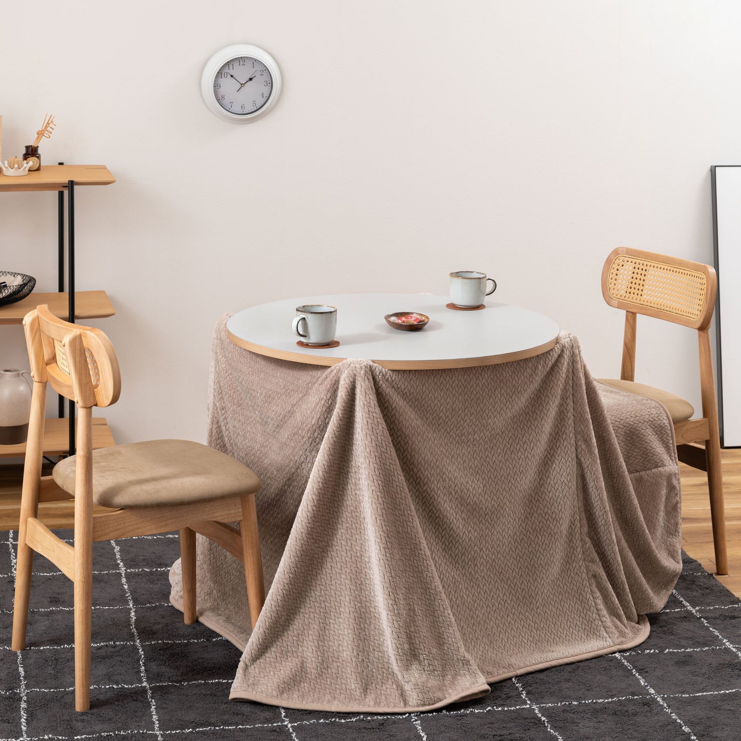 ニット風こたつ布団