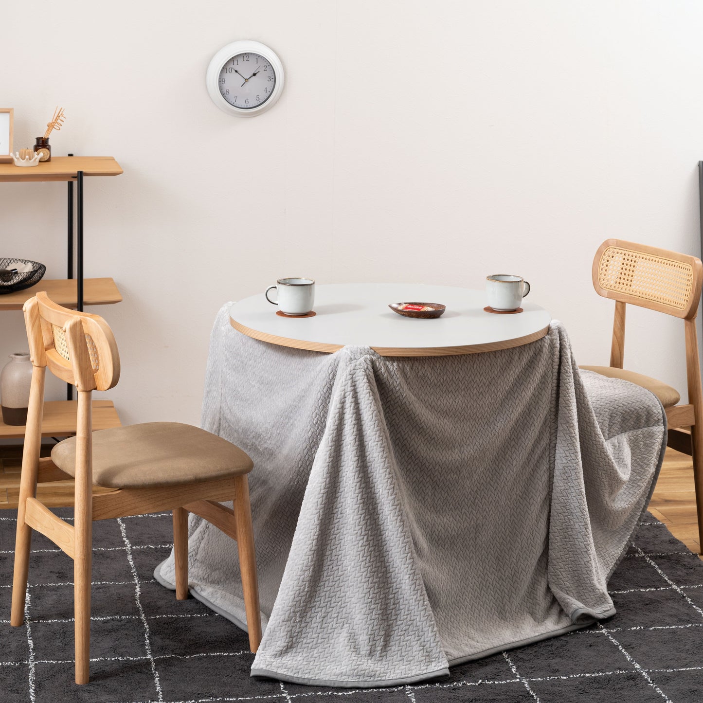 ニット風こたつ布団