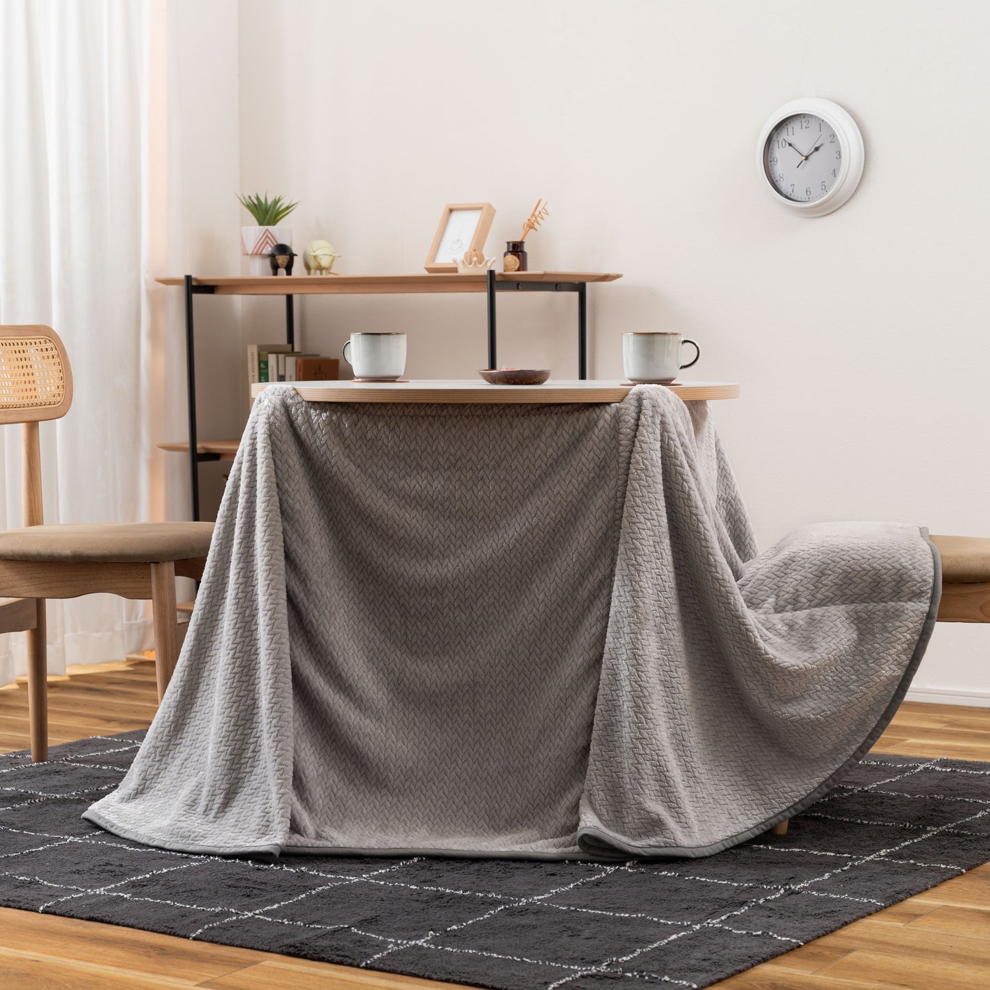 ニット風こたつ布団