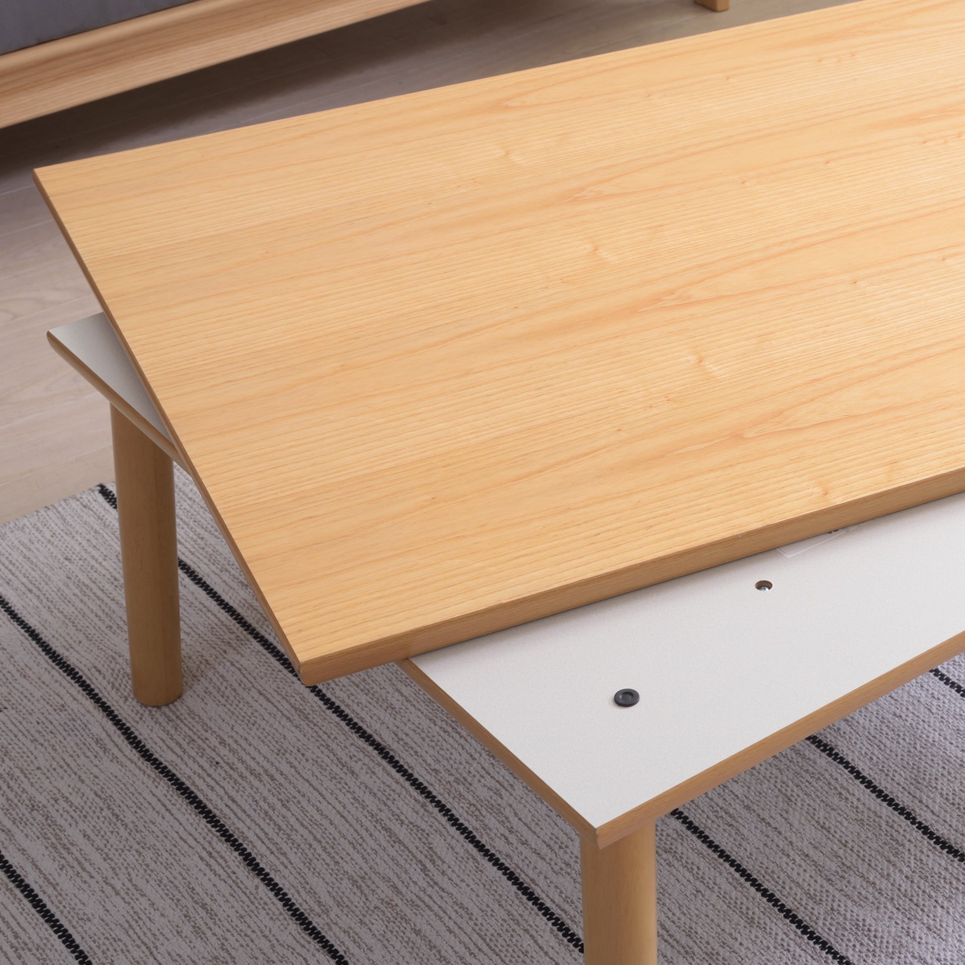 ナチュラルでシンプルなこたつテーブル