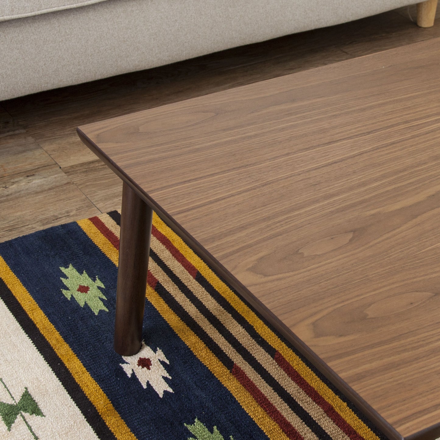 ウォルナットのこたつテーブル