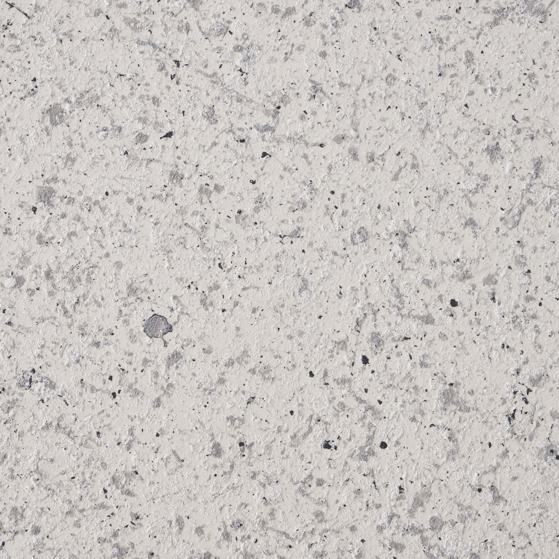 テラゾー柄ラウンドサイドテーブルホワイトを色味をアップで写しいている写真