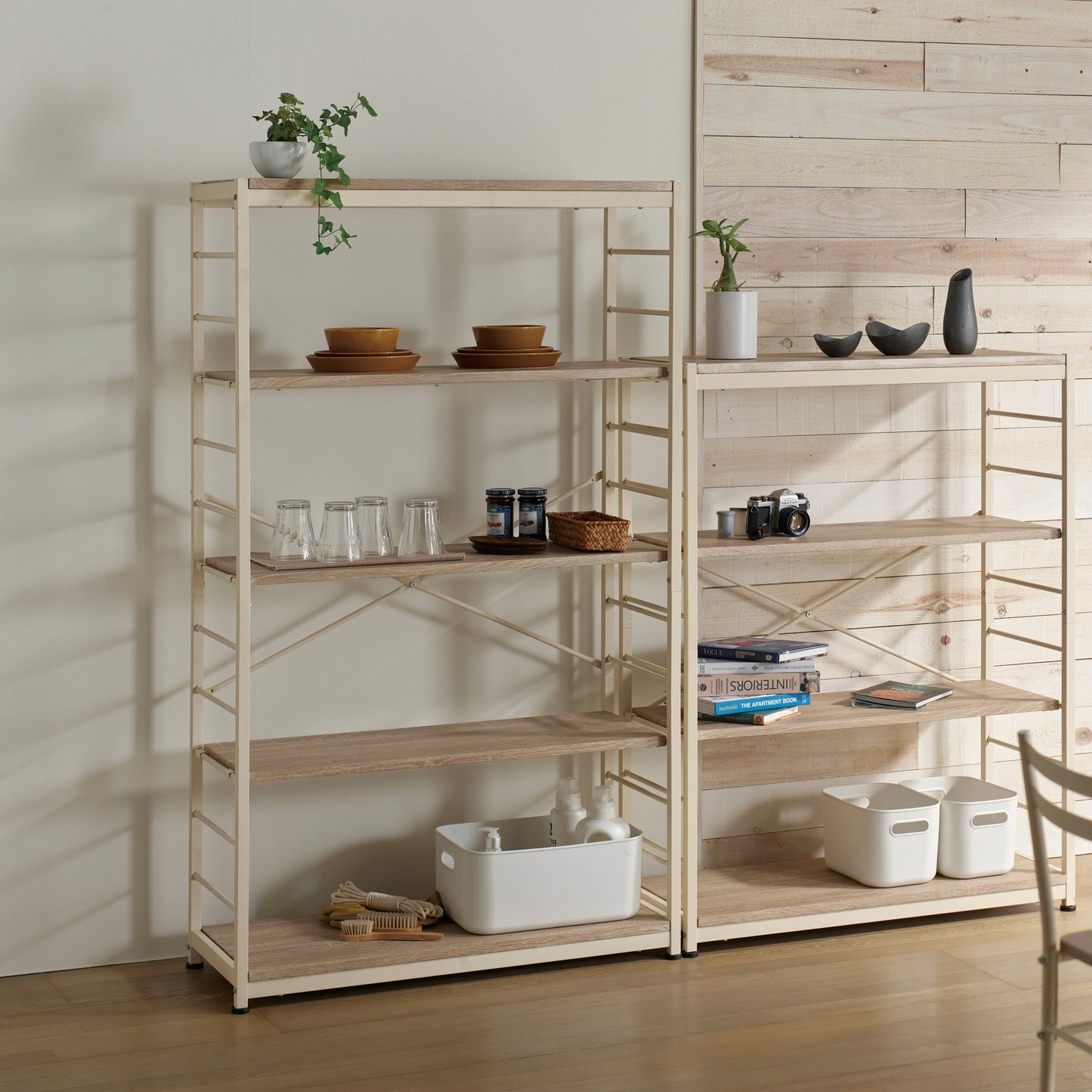 オープンシェルフ 5段