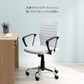 キャスター付のシンプルワークチェアの説明画像