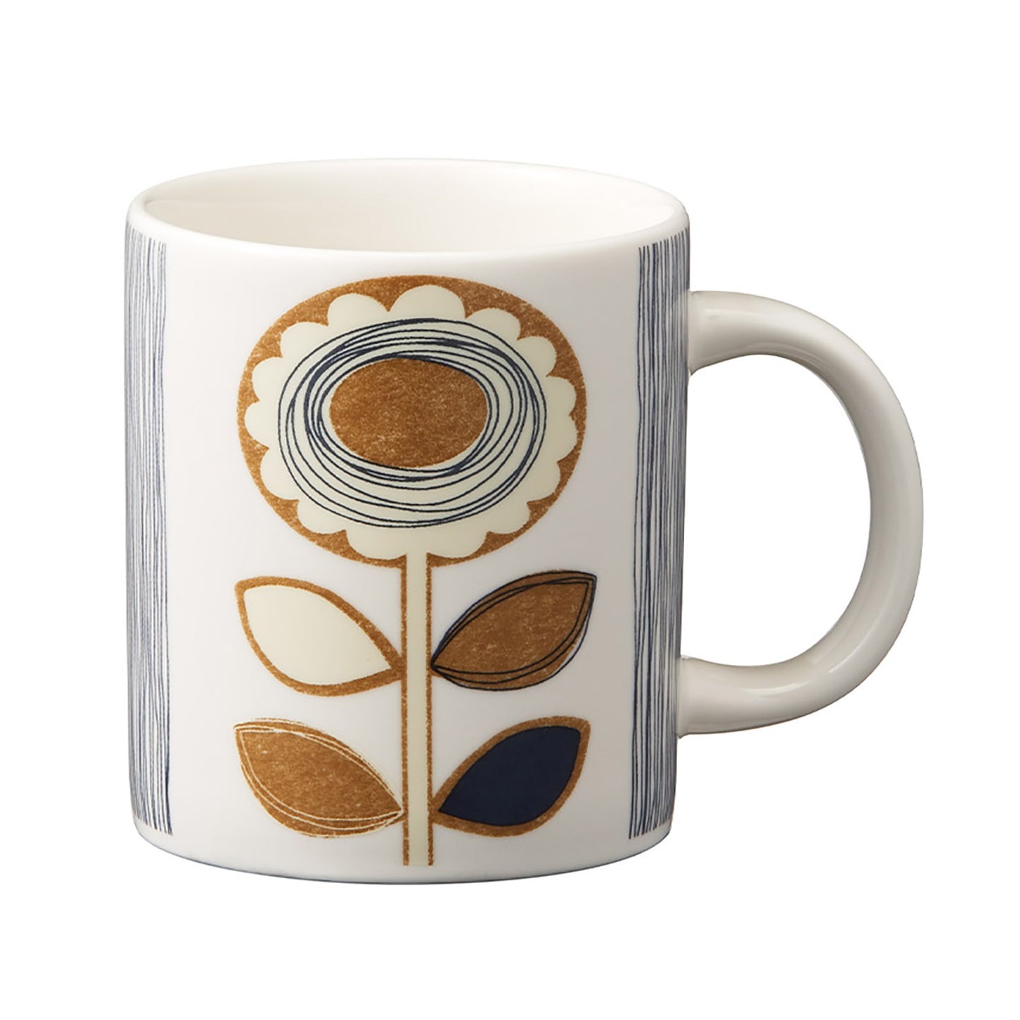 北欧デザインマグカップ｜SUN FLOWER